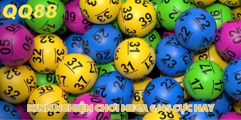 Bộ bí kíp thần sầu chinh phục siêu game xổ số Mega 6/45